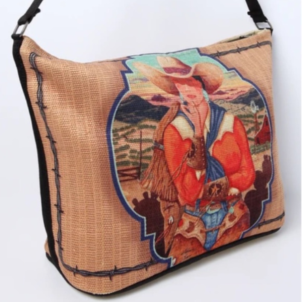 El Paso Saddle Company Tapestry Tote Bag - Picture 4 of 11